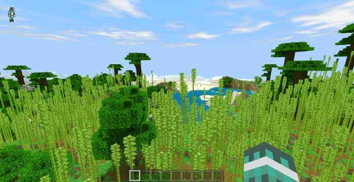 Mcpe Bedrock Spawn In Bamboo Forest Abandoned Village Seed Minecraft Seeds Mcbedrock Forum