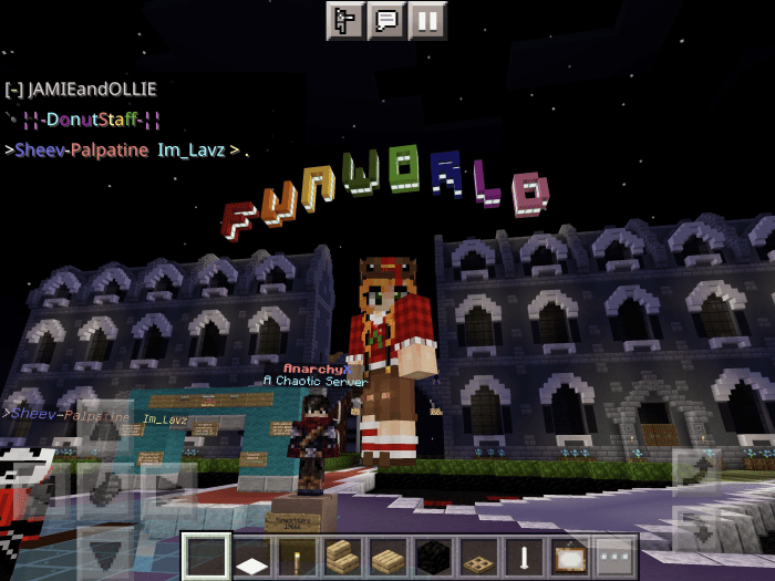 Funworld Roleplay Minecraft Pe Servers