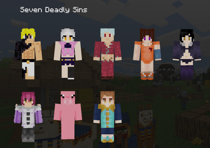 Minecraft Seven Deadly Sins Mod