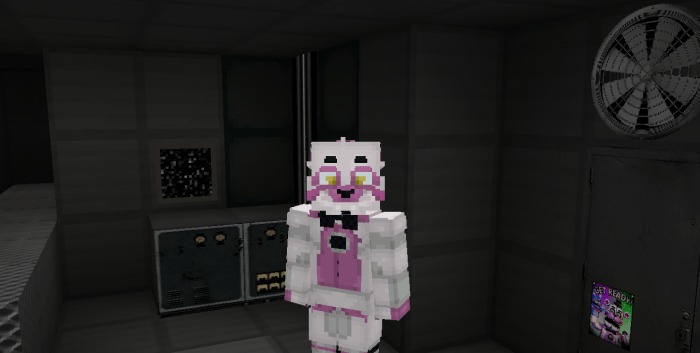 FNAF Sister Location - Funtime Chica Minecraft Skin