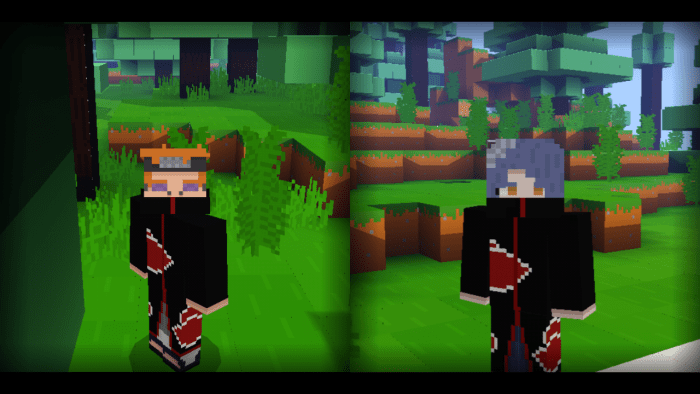 naruto skin pack minecraft education edition