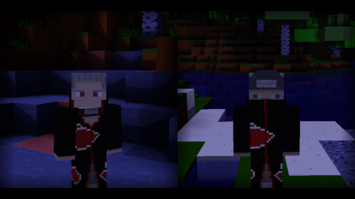 Naruto s Akatsuki Skin Pack Minecraft Skin Packs