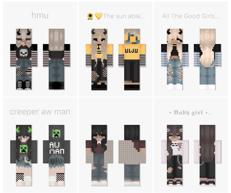 Mcpe Bedrock Aesthetic Skin Pack Male And Female Minecraft Skins Mcbedrock Forum