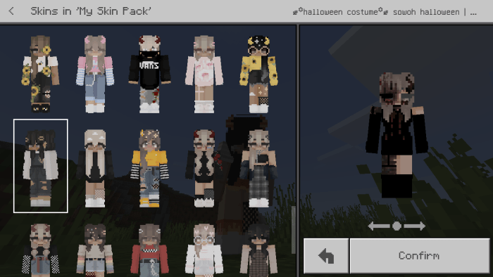 Aesthetic Skin Pack Male Female Minecraft Skin Packs