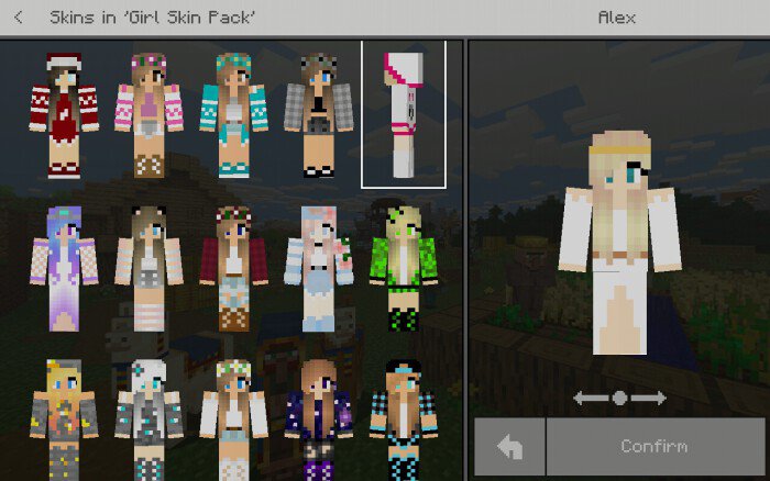 Girl Skin Pack (1.19) - MCPE/Bedrock 