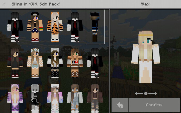 🎃 HALLOWEEN!] Girl Skin Pack 3.8