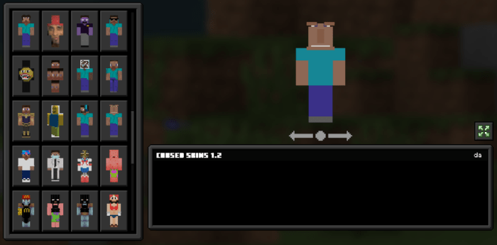 Cursed Skins 1.2 | Minecraft Skin Packs