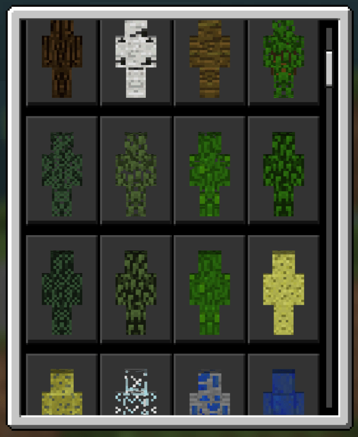 Vanilla Blocks Skin Pack