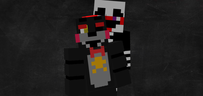 Nightmare (FNAF 4) (HD) Minecraft Skin