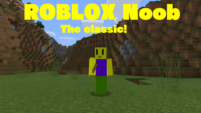 Roblox Noob In Minecraft