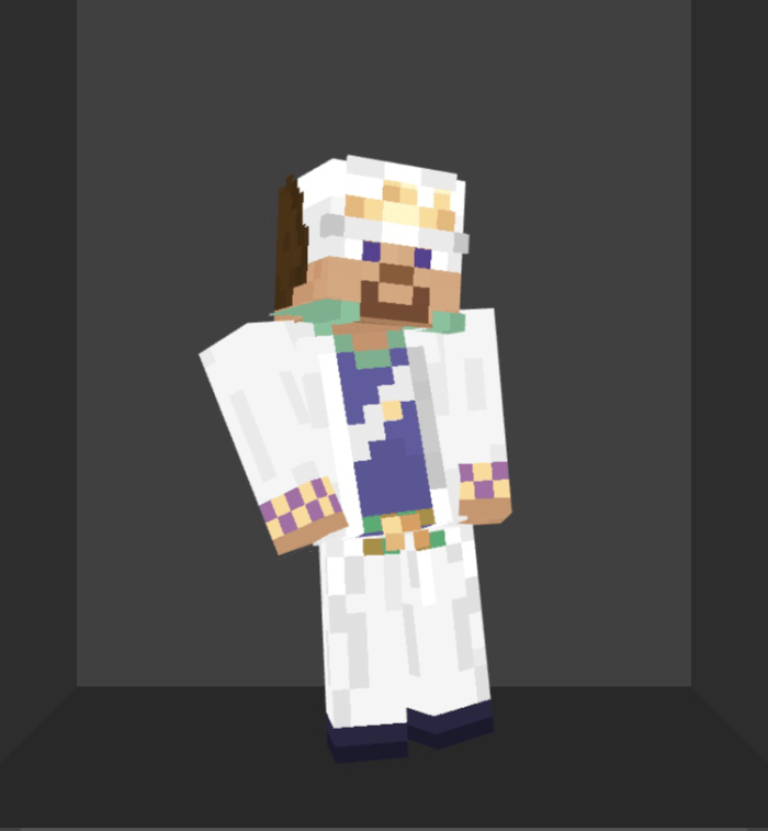 Star Platinum (part 4) Minecraft Skin