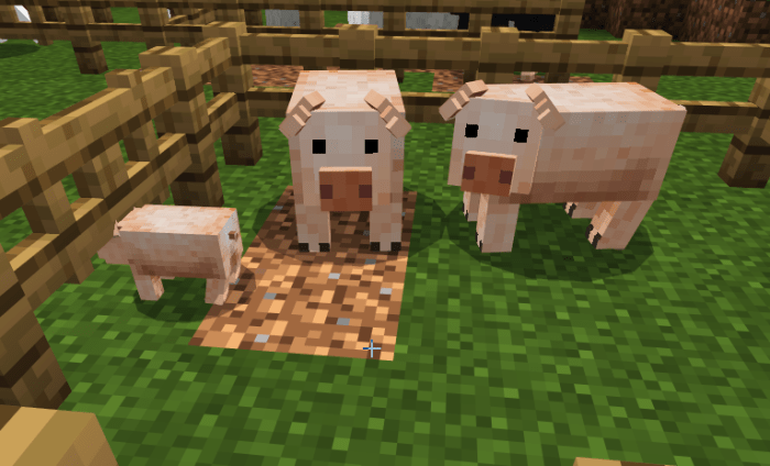 minecraft texture packs animals