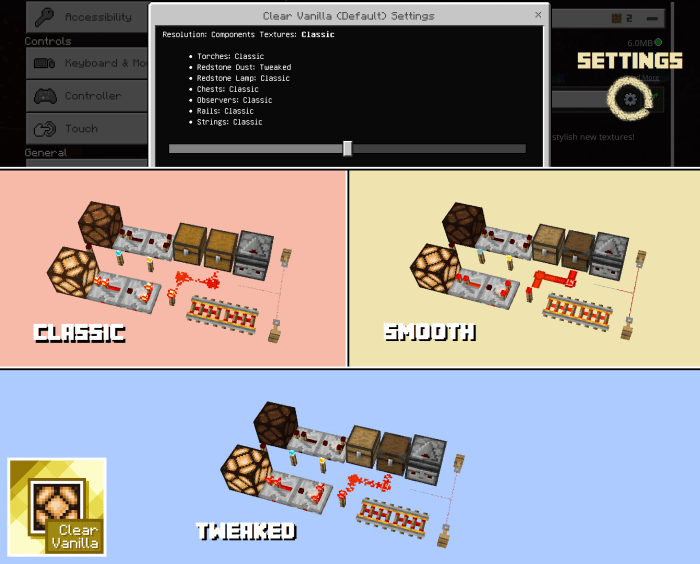 Clear Vanilla Resource Pack Minecraft Pe Texture Packs