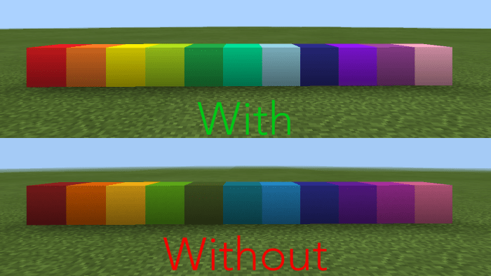 green and blue blocks