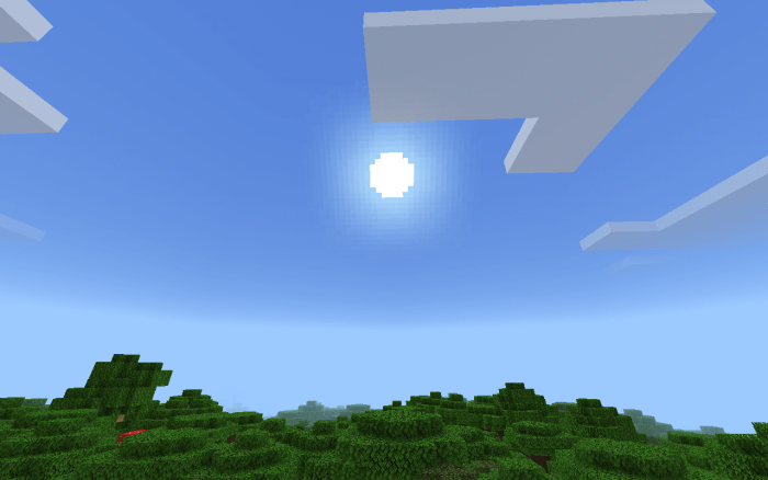 Different Sky Minecraft Pe Texture Packs - roblox sun texture