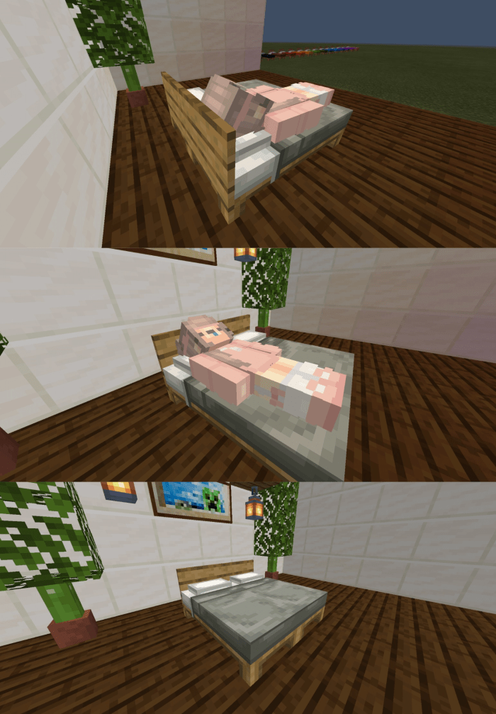 how-to-make-a-bunk-bed-in-minecraft-pe-hanaposy