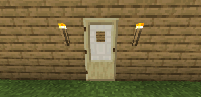 All Doors Have Windows Minecraft Pe Texture Packs