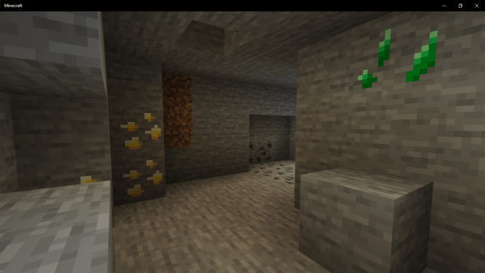 More Realistic Ores Minecraft PE Texture Packs