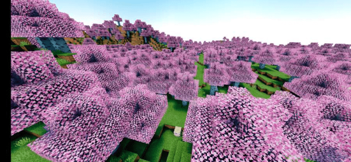 minecraft animated leaves texture pack