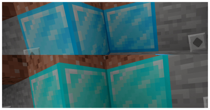 minecraft 1.13.1 x ray only diamonds texture pack