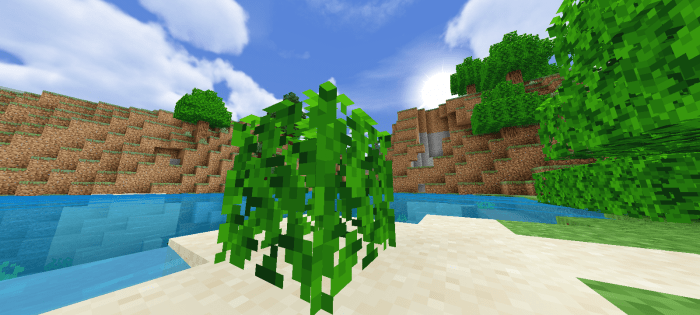 Realistic Trees | Minecraft PE Texture Packs