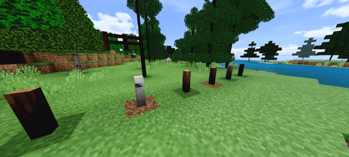 Realistic Trees | Minecraft PE Texture Packs