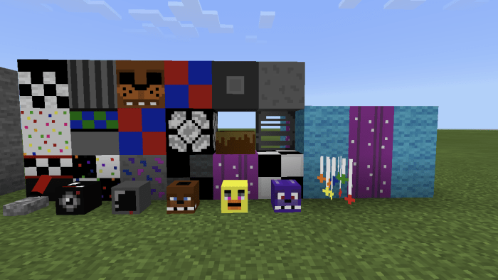 Fnaf Texture Pack Minecraft