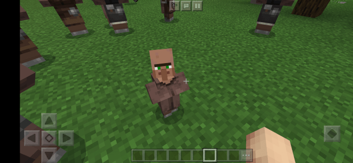 Baby Villager With Small Head Minecraft Pe Texture Packs