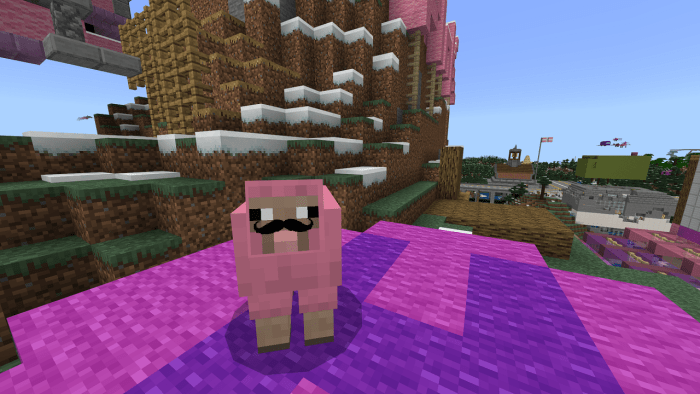 pink sheep minecraft