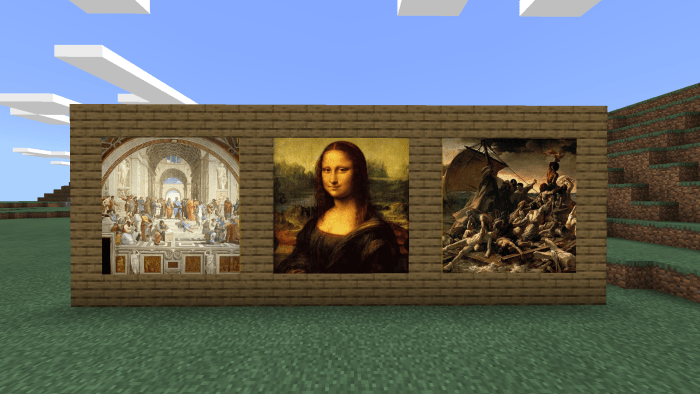 minecraft animated paintings texture pack