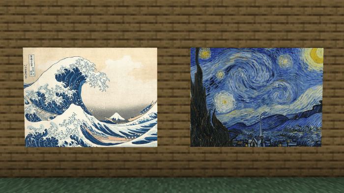 texture in famous art