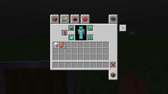 Java Inventory Ui V6 New Dark Mode Minecraft Pe Texture Packs