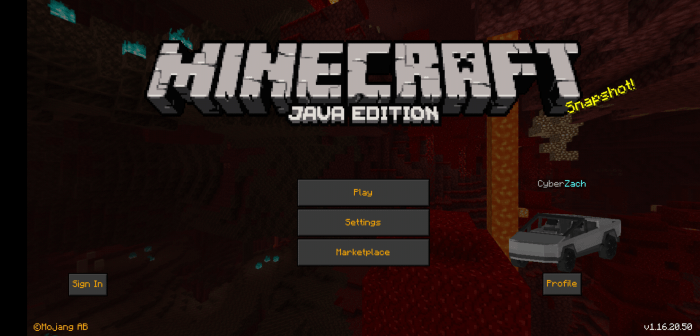 Java Edition Title Minecraft Pe Texture Packs