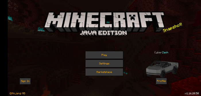 Minecraft java edition apk