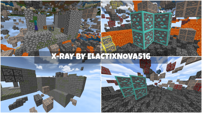 minecraft bedrock edition xray resource pack