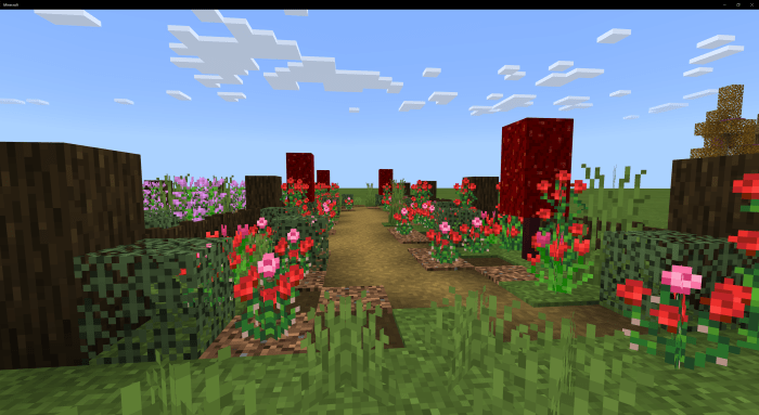 cross breeding magic flowers minecraft