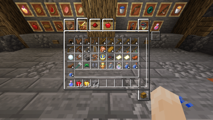 minecraft creative inventory