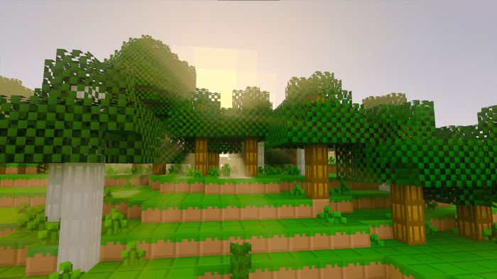 MGE RayTracing Texture Pack for Minecraft PE 1.16 (Win10)