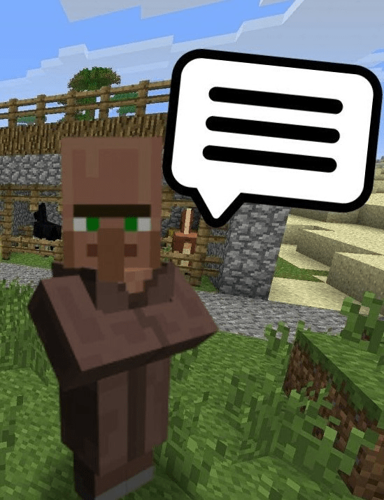 CapCut_Minecraft villager sound