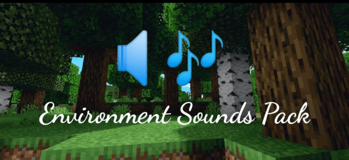 minecraft ambient sounds mcpack