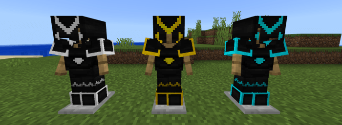 Dark Samurai Armor Pack Minecraft Pe Texture Packs