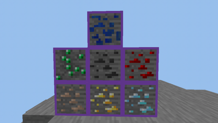 MCPE/Bedrock RGB Ores Overlay Pack – .mcpack – MCBedrock Forum