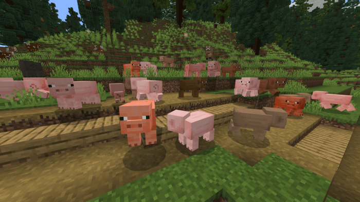 1.14.4/1.15.2】Earth Mobs Mod - Tons of vanilla mobs variations! 