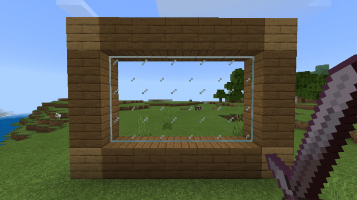 minecraft 1.14 clear glass resource pack