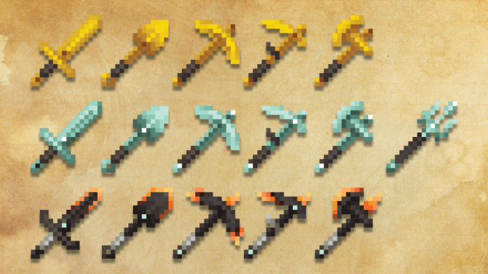 Kal's Arms & Armor | Minecraft PE Texture Packs