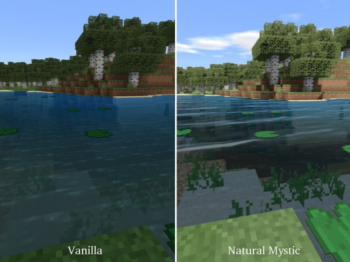 Shader SUPER LEVE e REALISTA para Minecraft pe 1.20! ‹ÁGUA ULTRA