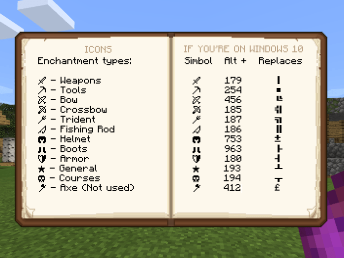 Visual Enchantments - Minecraft Resource Pack