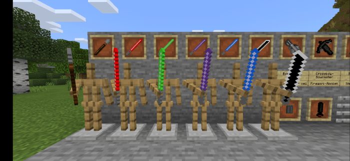 Download Sword Texture Pack Minecraft Bedrock: MCPEDL