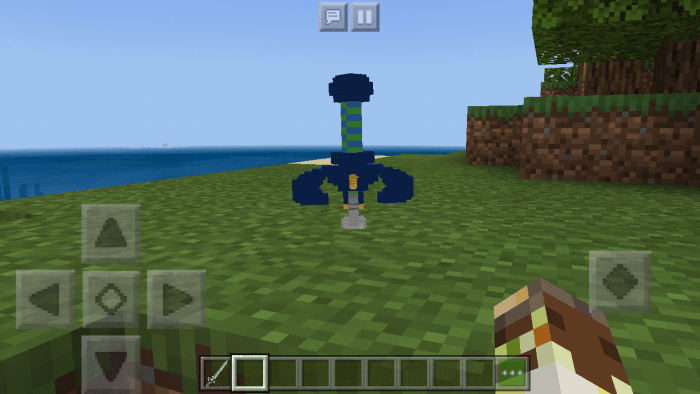 Master Sword 3d Model Minecraft Pe Texture Packs