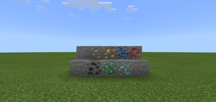 Distinct Ores Pack Minecraft Pe Texture Packs